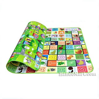 Thảm chơi maboshi 2 mặt cho bé thông minh