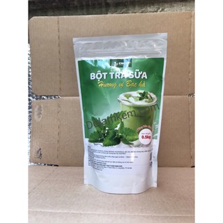 Bột trà sữa bạc hà pha sẵn