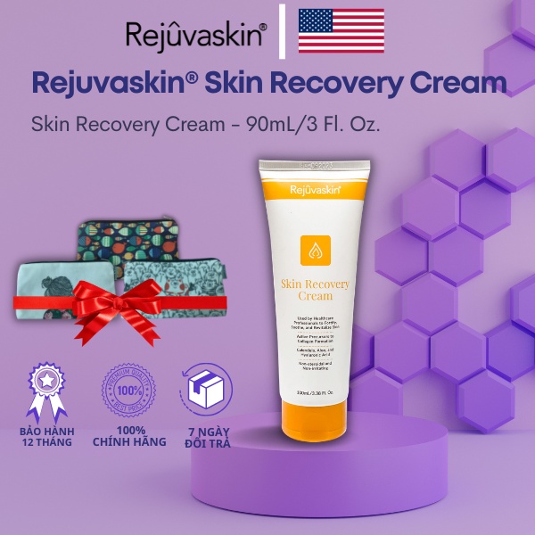 Kem Phục Hồi Da REJUVASKIN Skin Recovery Cream 100ml