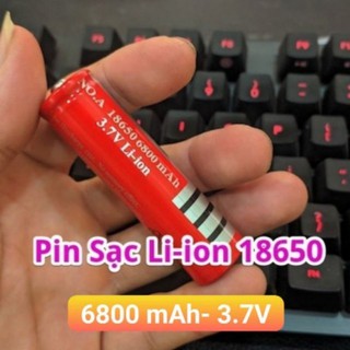 1 viên pin sạc 18650-6800mah-3.7v-li-ion