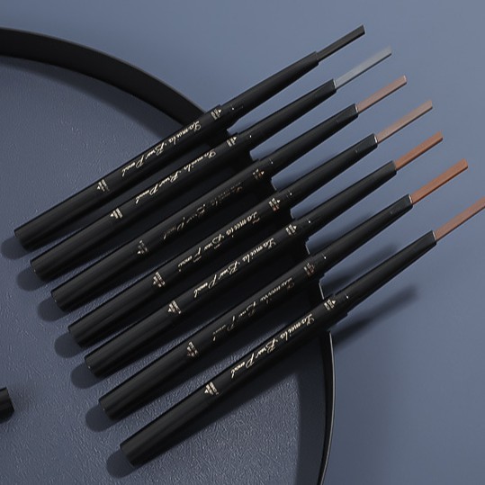 Chì Kẻ Mày 2 Đầu Đen Huyền Bí Lameila Eye Brow 809 chính hãng nội địa mềm mịn lâu trôi chuẩn màu sỉ rẻ