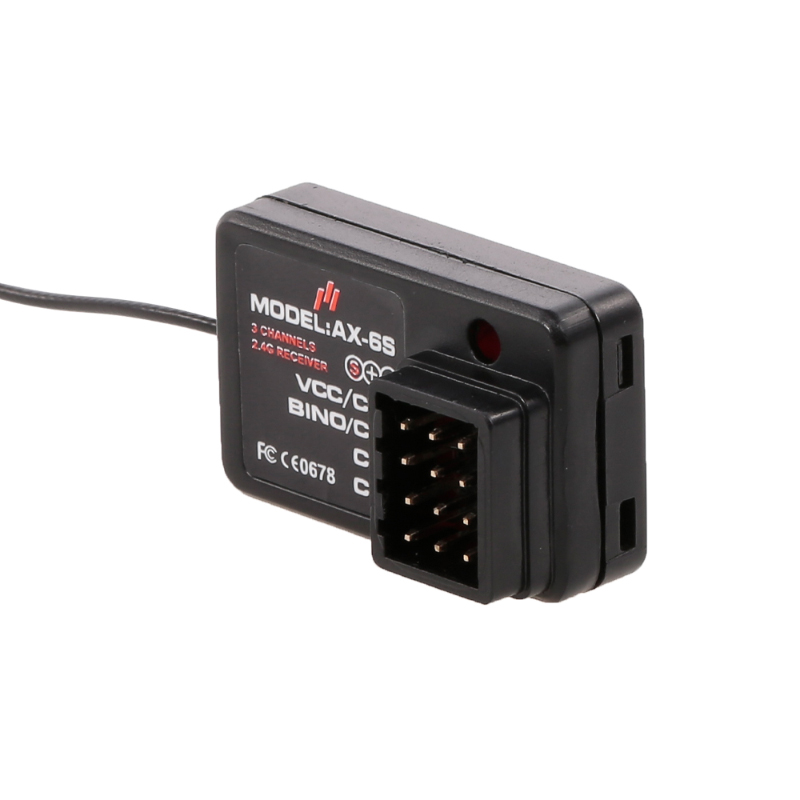 Thiết Bị Nhận Tín Hiệu AUSTAR AX-6S 2.4G 4CH Cho Xe Điều Khiển Từ Xa AX-6S Q65 MN90 1 / 10 1 / 8 Crawler TRX4 Axial SCX10 D9