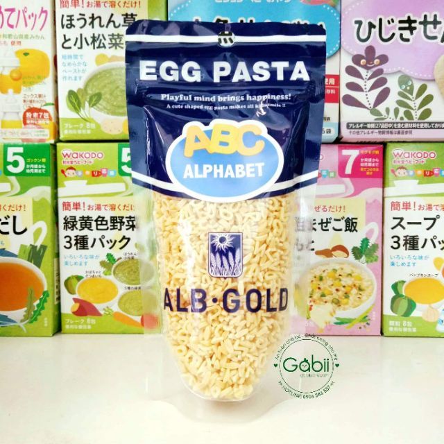 Nui trứng Egg Pasta Nhật Bản 90g cho bé từ 8m+