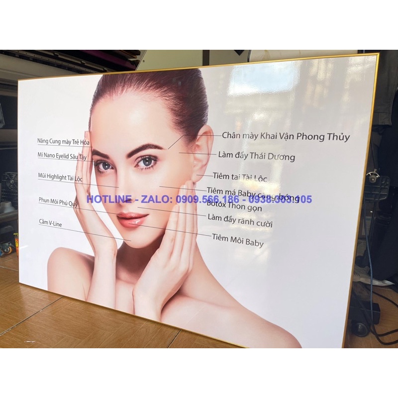 TRANH TIÊM FILLER - BOTOX SANG TRỌNG HIỆN ĐẠI CHO SPA THẨM MỸ VIỆN