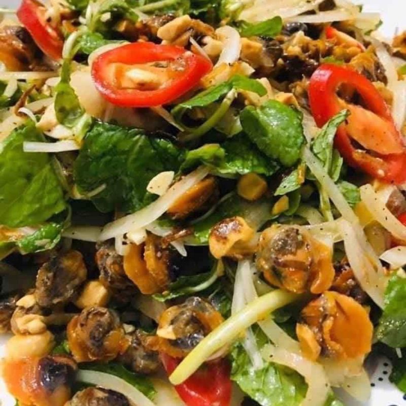 RUỘT SÒ HUYẾT LÀM SẠCH