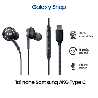 Tai nghe akg type c cho samsung galaxy note 10 note 20 s21 chính hãng - galaxy shop