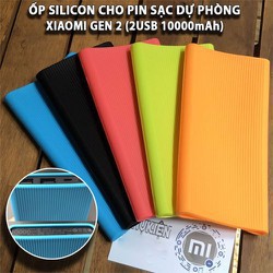 XẢ KHO - BÁN VỐN Bao silicon sạc dự phòng Xiaomi Gen 2s 10.000mAh KJGHFUROT9578