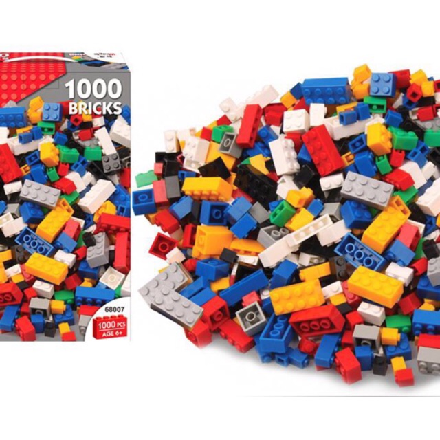 Bộ Lego Xếp Hình 1000 Mảnh_ Nhựa ABS Cao Cấp