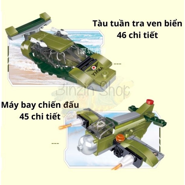 Lego máy may, lego trực thăng 392 chi tiết