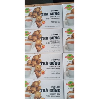Trà gừng hùng phát túi lọc 50g