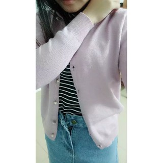 Áo khoác len nữ mỏng, áo len nữ dễ thương