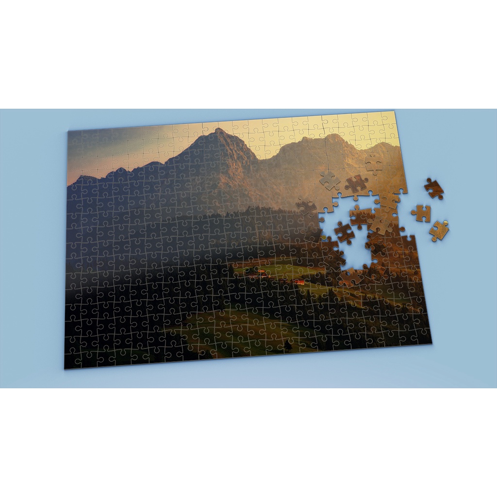 Tranh ghép hình LANDSCAPE - Mẫu 7 - Nhận in theo yêu cầu