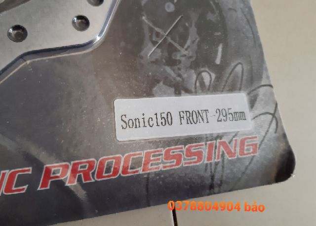 Đĩa kiểu X1R dành cho SONIC trước  sau như hình