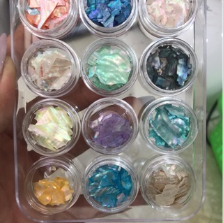 Set xà cừ vân gỗ 12 màu