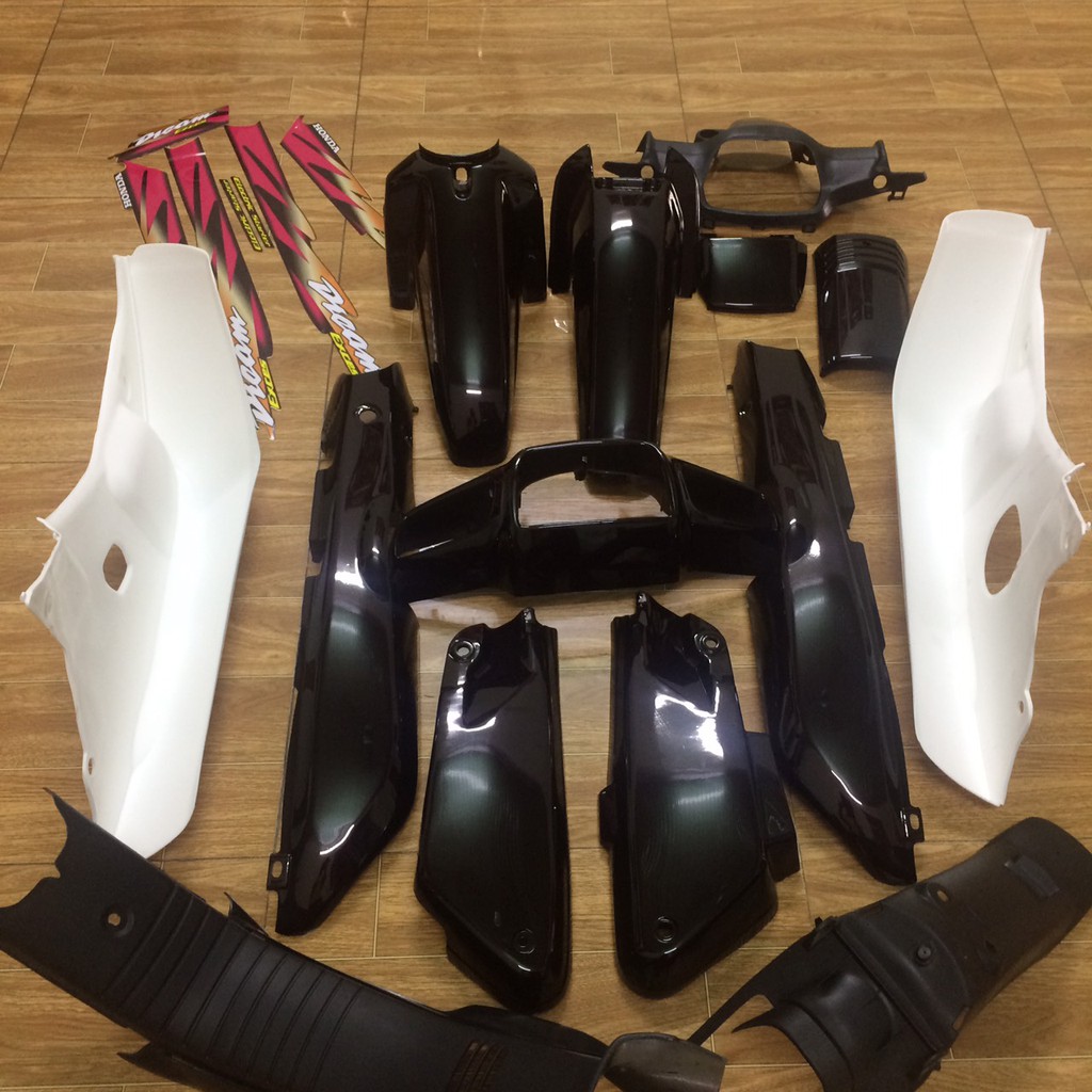 Dàn áo xe Dream 3 -Dream lùn màu Nho Tím -nhựa nguyên sinh ABS LOẠI 1