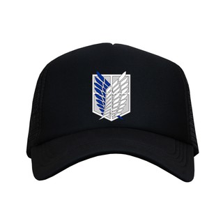 Mũ lưỡi trai hình nhân vật New Arrival Attack on Titan Cartoon Hat Wholesale Adjust Fashion Anime Baseball Cap