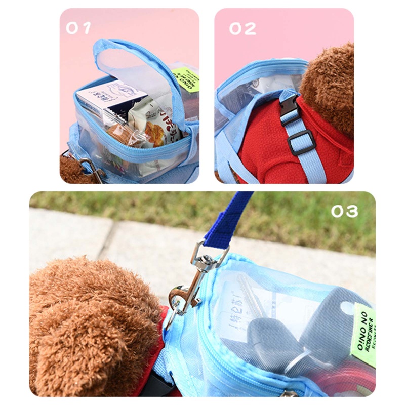 Ba Lô Đựng Thú Cưng Đi Cắm Trại / Leo Núi Bằng Lưới Tùy Chỉnh Tiện Dụng Cho Cún Cưng