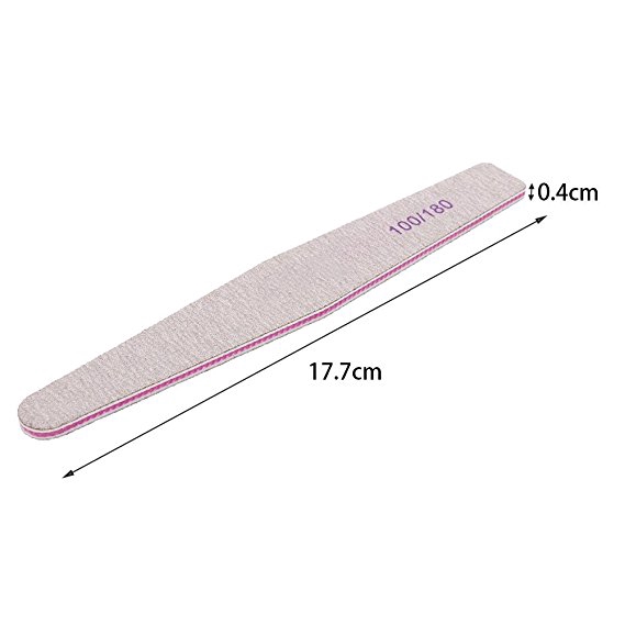 Dũa mài đệm móng tay 100/180 grit chuyên dụng
