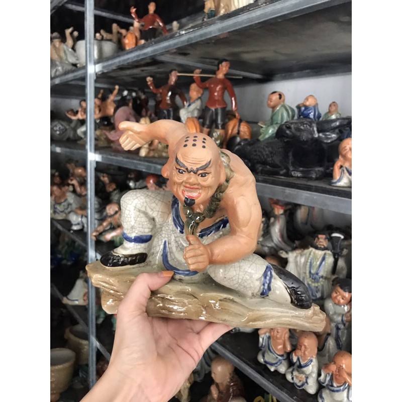 Chậu tượng la hán nâng vò thế cực đỉnh