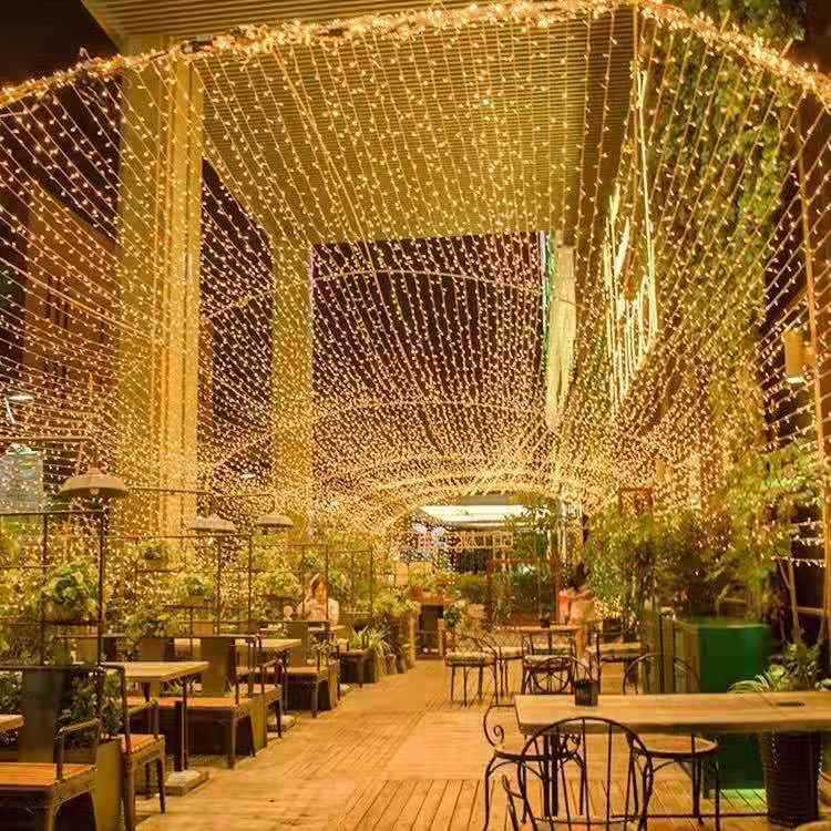 Mua Đèn Led Mành Thả Trang Trí 14 Met 65 Sợi Nháy Châu Âu, Đèn Nháy ...