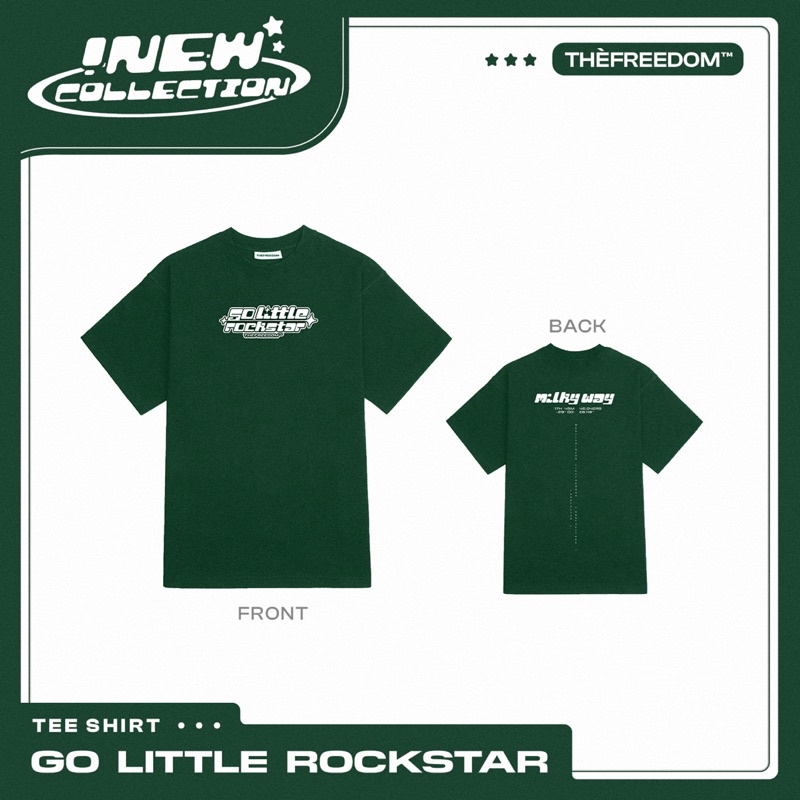 Áo thun nam nữ Go Little Rockstar - TheFreedom