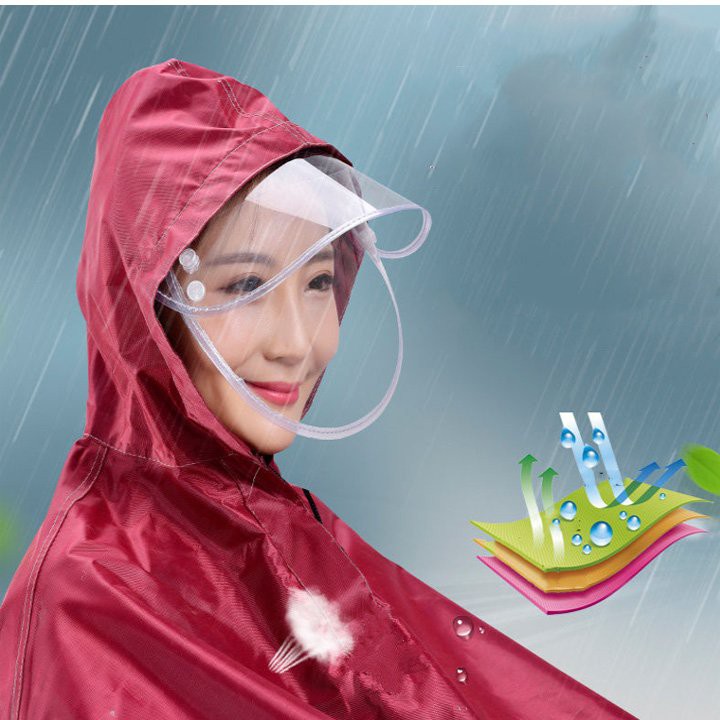 Áo mưa phản quang loại 1 đầu và 2 đầu ( chống mưa hắt, vải dù siêu bền)