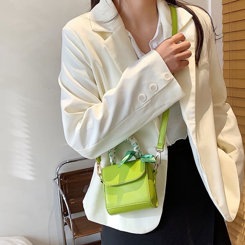 Túi Đeo Chéo Hình Vuông mini Thời Trang Phong Cách Pháp 2022 Cho Nữ