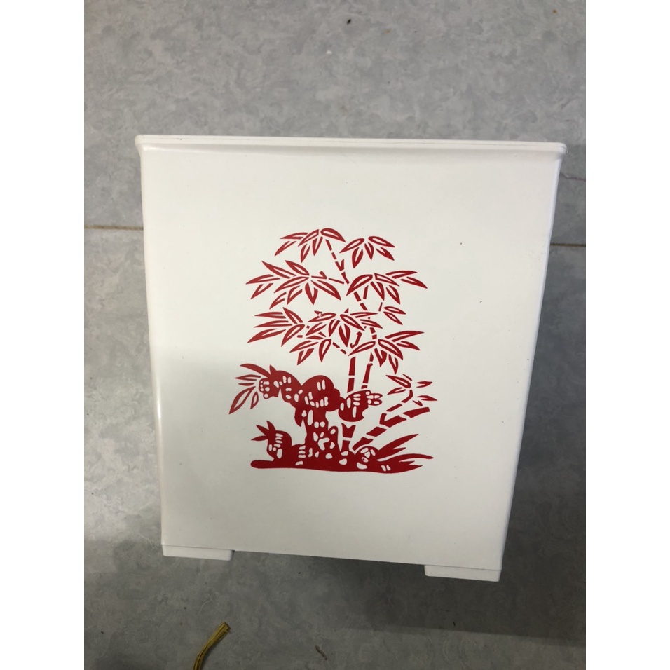 chậu vuông 20x20cm  Chậu nhựa trồng cây chuyên dùng trồng Hoa Hồng và các loại hoa kiểng