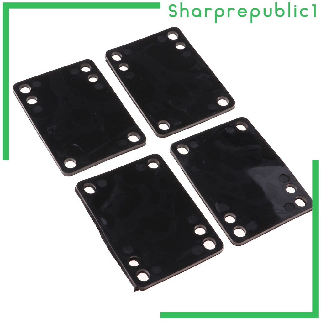 Set 4 Trục Nâng Ván Trượt Dài 3mm Bằng PU Chống Va Chạm 3x2.2inch
