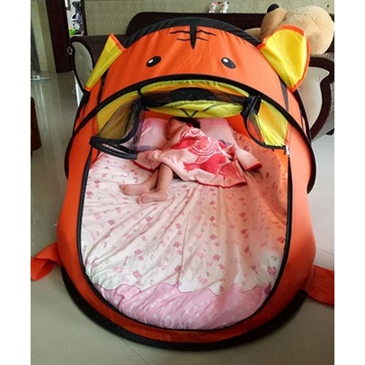 Lều Bóng Cho Bé Gấu Cỡ lớn 180cm , Mùng ngủ chống muỗi gấp gọn cho trẻ em trong nhà ngoài trời- siêu thị gia dụng QL