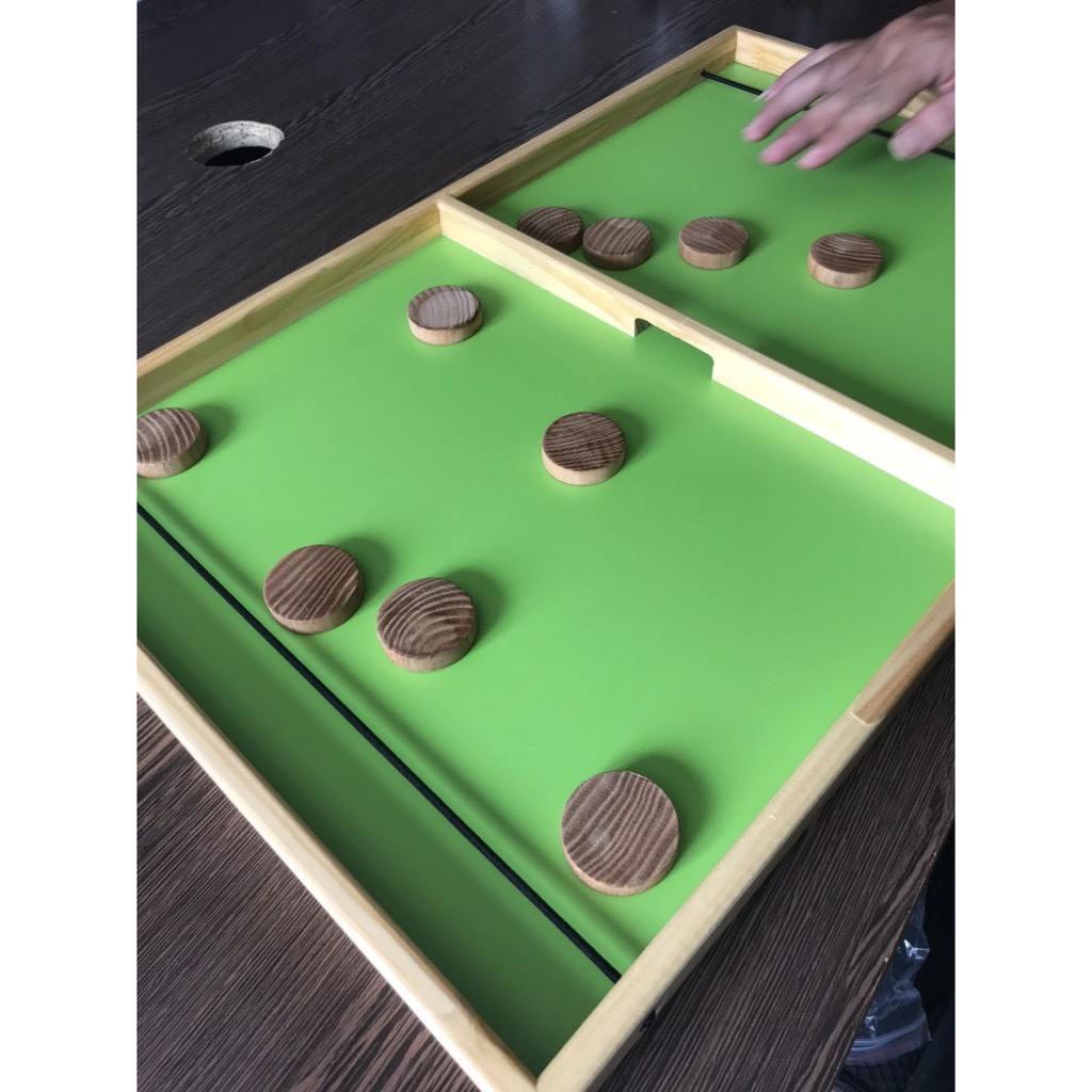 Cờ búng Gỗ tự nhiên - Đồ chơi giáo dục Việt Nam - Game giải trí cho mọi lứa tuổi