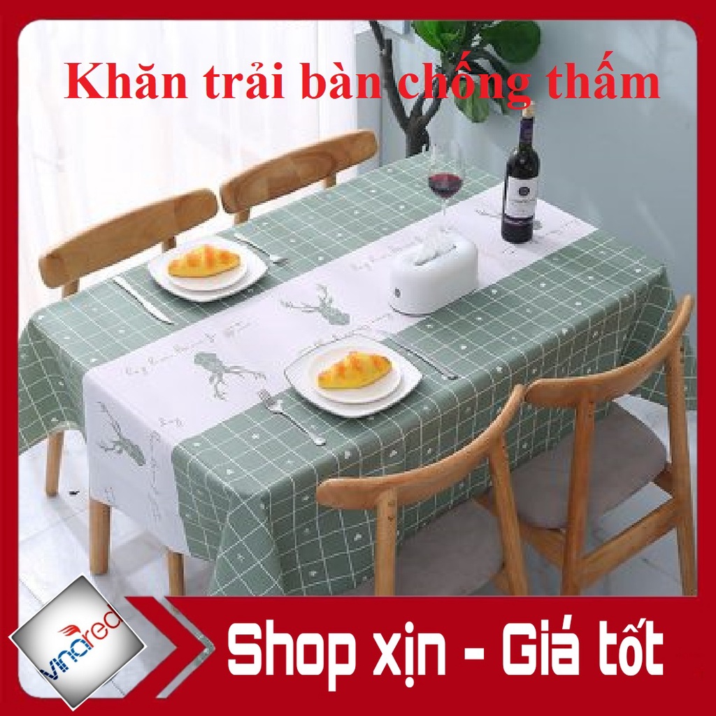 Khăn Trải Bàn chống thấm, chống bẩn (137X137 cm)