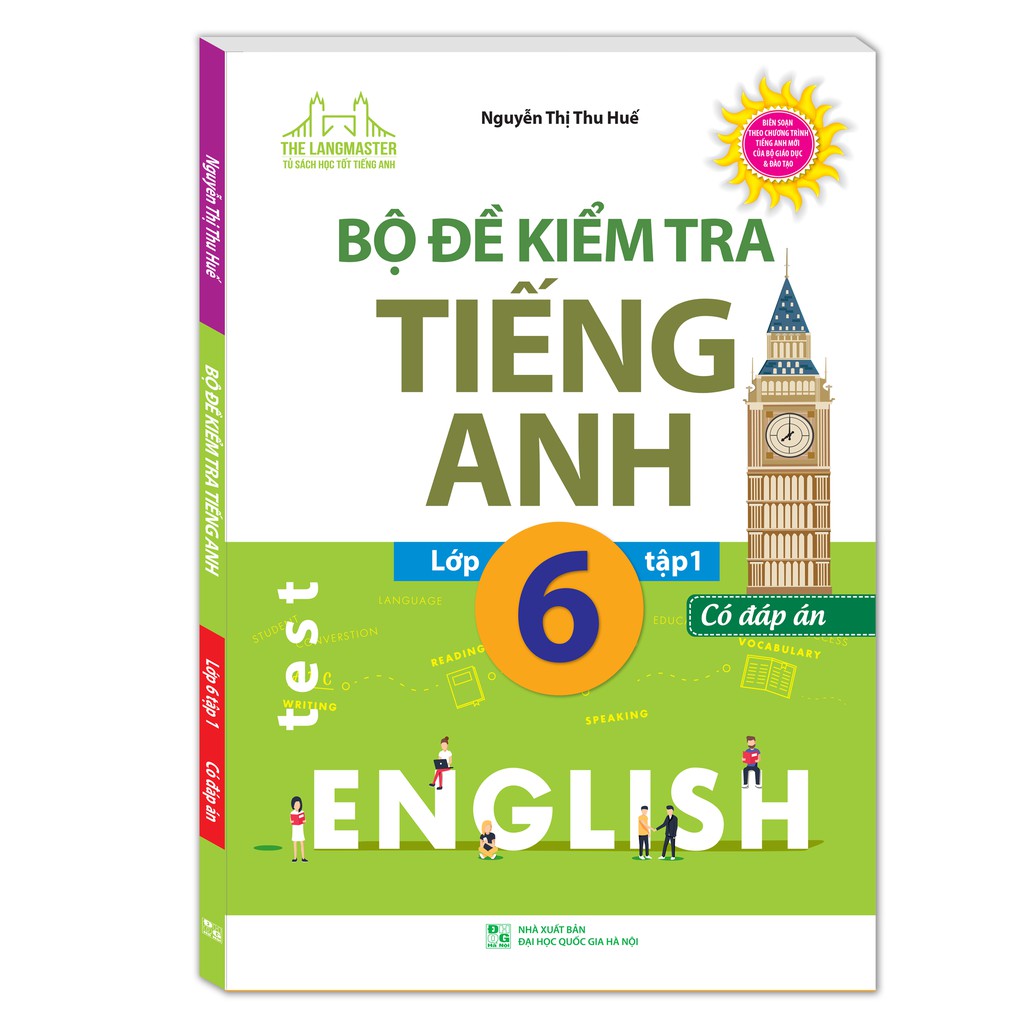 Sách - Bộ đề kiểm tra tiếng Anh lớp 6 tập 1