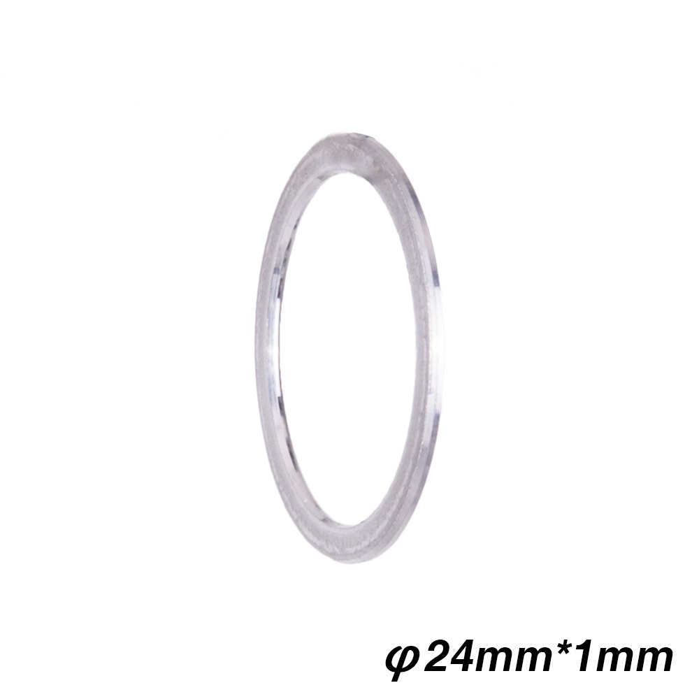 Vòng đệm trục khuỷu ZTTO 1mm 2mm 3mm bằng hợp kim nhôm chống ăn mòn cho xe đạp leo núi