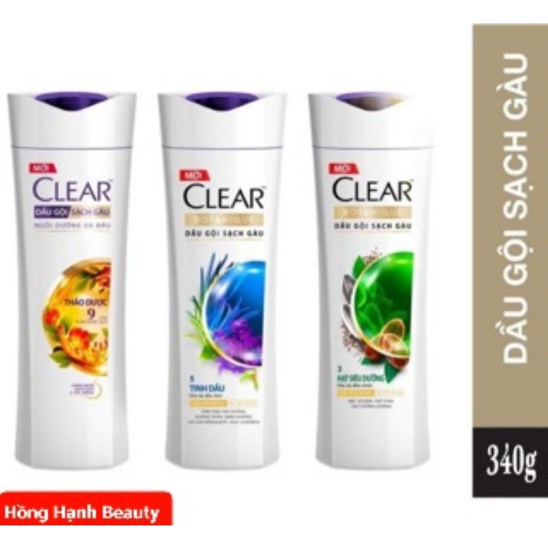 Dầu gội CLEAR 340g
