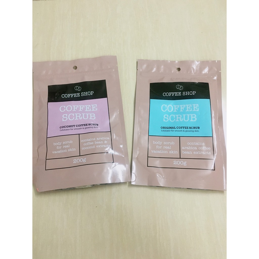 Tẩy da chết body Coffee Scrub 200g