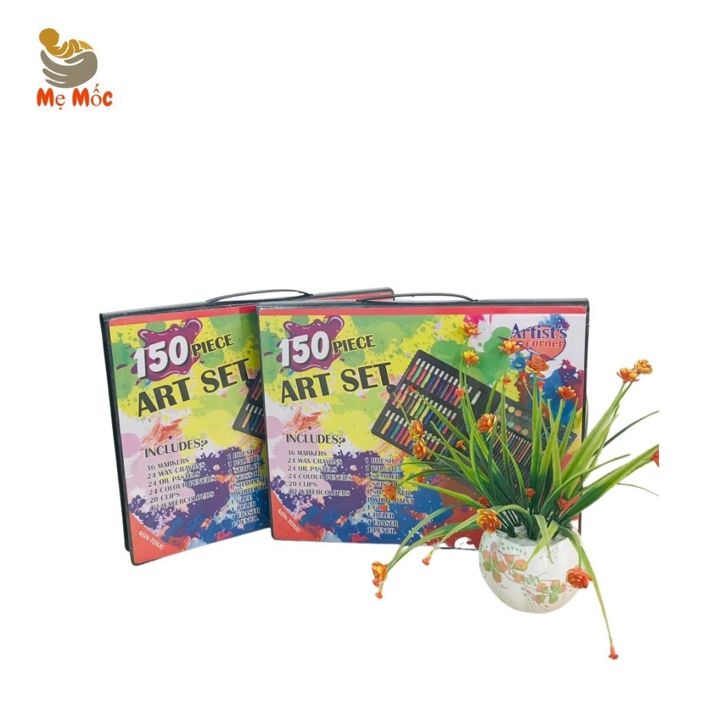 Bộ Màu Cho Bé 150 Chi Tiết giúp con thỏa sức sáng tạo và đam mê - Shop mẹ Mốc