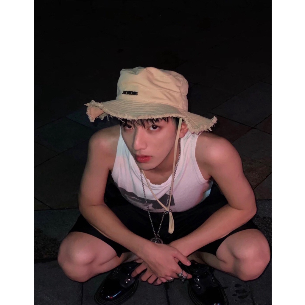 Mũ tai bèo jacquemus nón bucket unisex