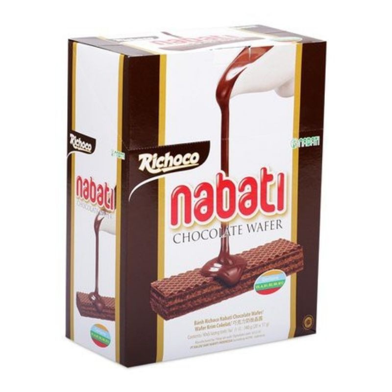 Bánh kem xốp Nabati nhân fomai, socola gói 320g