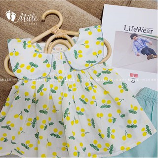 Bộ Cherry 2 màu cho bé gái