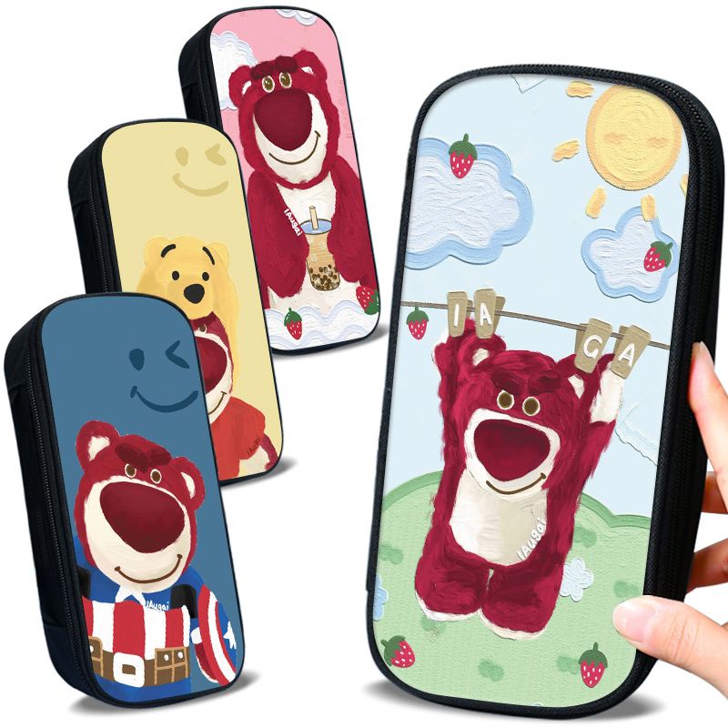 Hộp bút cỡ lớn in hình Gấu Lotso dễ thương