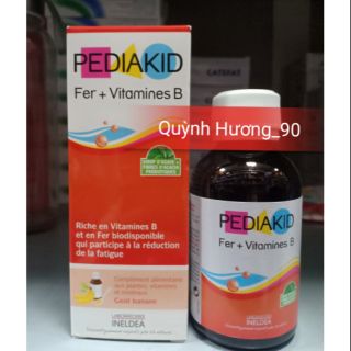 Pediakid Fer + Vitamins B bổ sung Sắt và vitamin cho bé