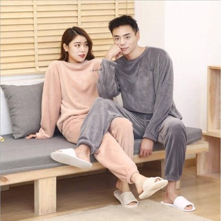 Bộ nỉ nhung D studio mặc nhà cực ấm
