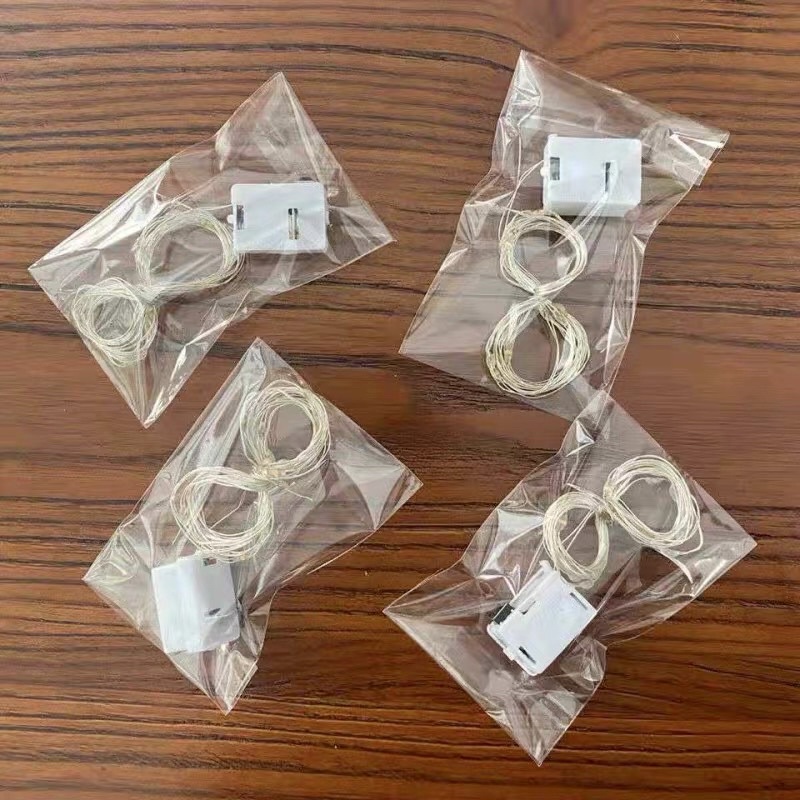 Dây đèn LED trang trí dây đèn đom đóm fairy màu vàng ấm trang trí phòng học phòng ngủ bộ đồ chơi lắp ráp xếp hình Legogi