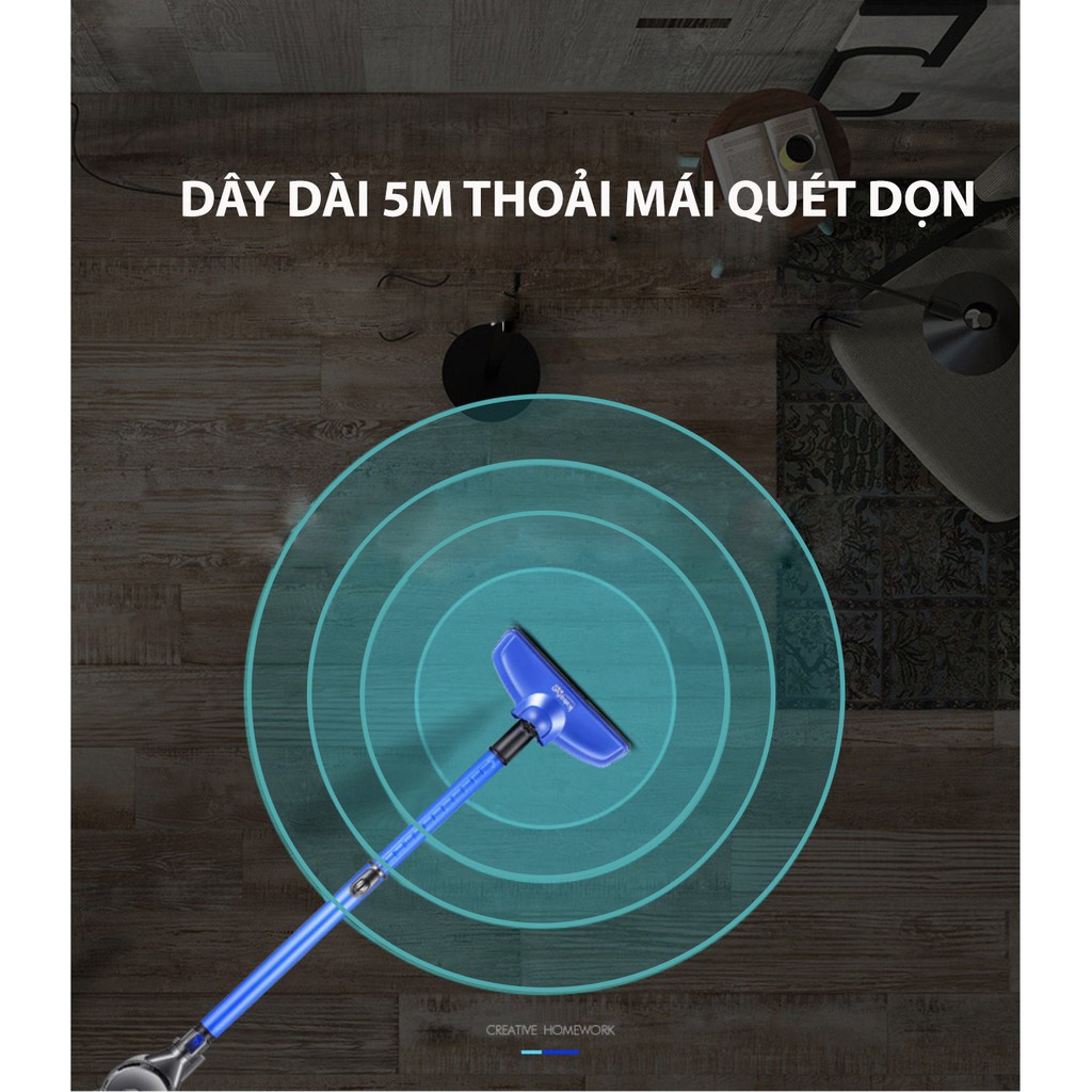 [Mã ELMS5 giảm 7% đơn 300K] Máy Hút Bụi Cầm Tay KB - F08 Thế Hệ Mới 600W bộ lọc có thể rửa nước | BigBuy360 - bigbuy360.vn