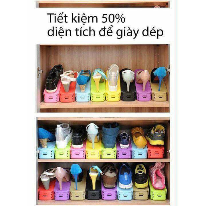 [Hot]-[Tặng Kèm 1 Món Quà] Set 5 Kệ Để Giày Dép Thông Minh