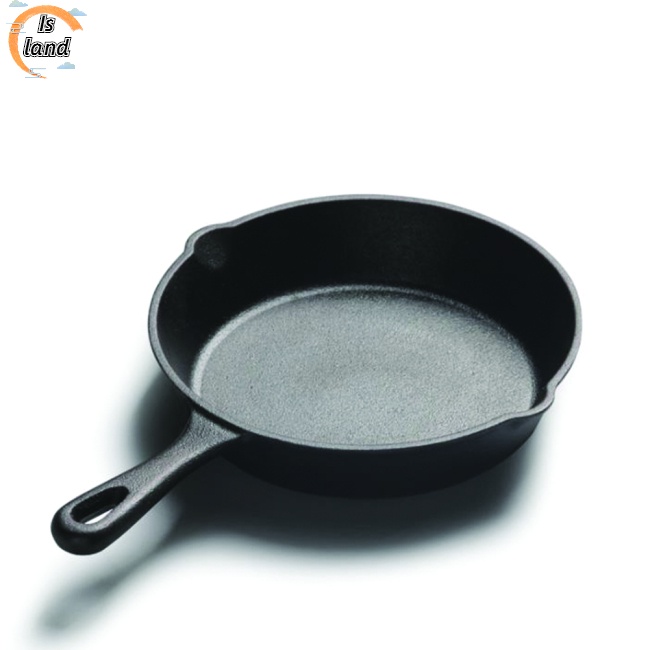 Chảo Gang Mini 14cm/16cm/20cm/26cm Không Phủ Lớp Phủ