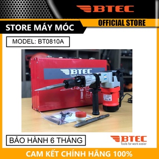 Máy đục bê tông 17mm 1300w btec bt0810a- hàng chính hãng