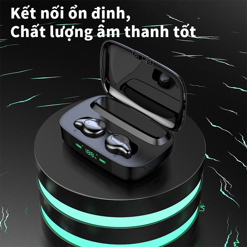 Tai nghe Bluetooth C10-1 Tai nghe không dây mini TWS Bluetooth 5.0 cho Android iPhone iOS