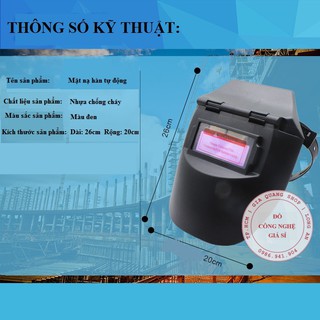 MẶT NẠ HÀN ĐIỆN TỬ TỰ ĐỘNG